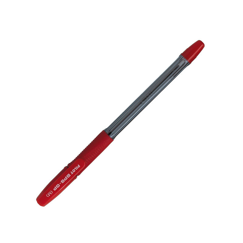 Bolígrafo de capuchón Pilot BPS-GP rojo 1 mm Tinta a base de aceite