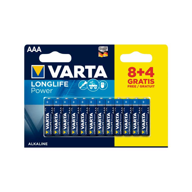Pila Alcalina AAA Lr03 Varta