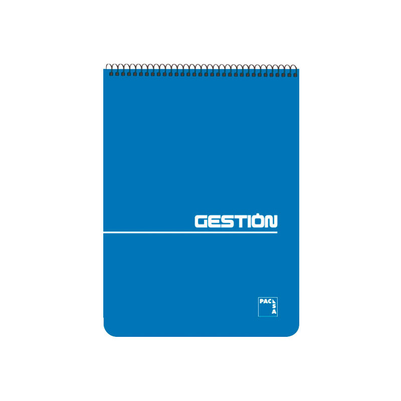 Cuaderno Espiral Octavo Pacsa 60 g Cuadro 4 mm 80 hojas Tapa Cartoncillo