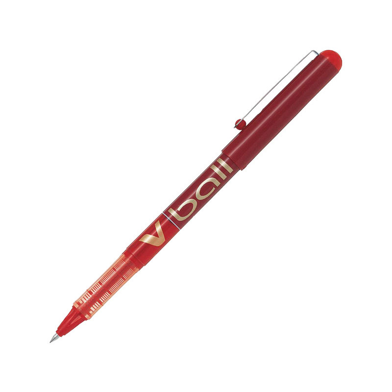 Rotulador de tinta líquida Pilot V-ball Rojo