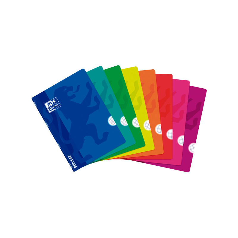 Cuaderno Oxford Openflex Grapado A4 Cuadriculado 4mm (48 hojas)