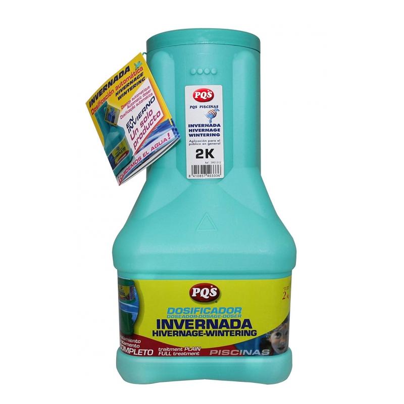 Invernador con dosificador agua piscinas 2K PQS
