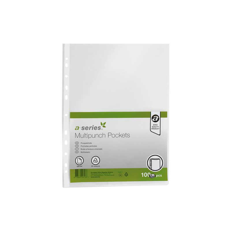 Funda Catálogo Multitaladro Folio 11 Taladros 100 Micras (Caja de 100und)