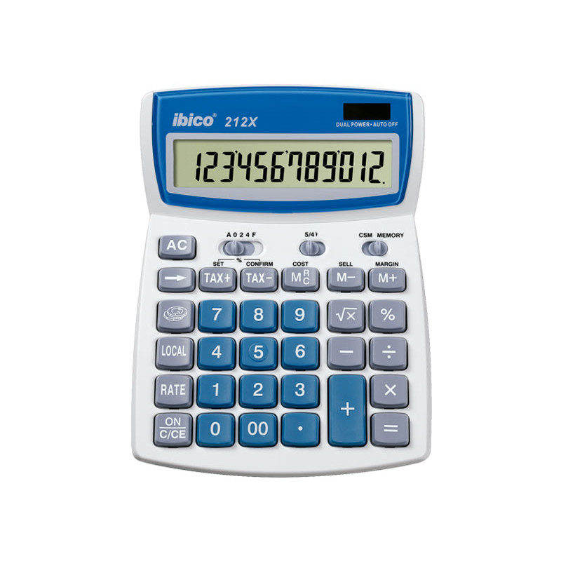 Calculadora de Sobremesa Ibico 12 Dígitos 212X