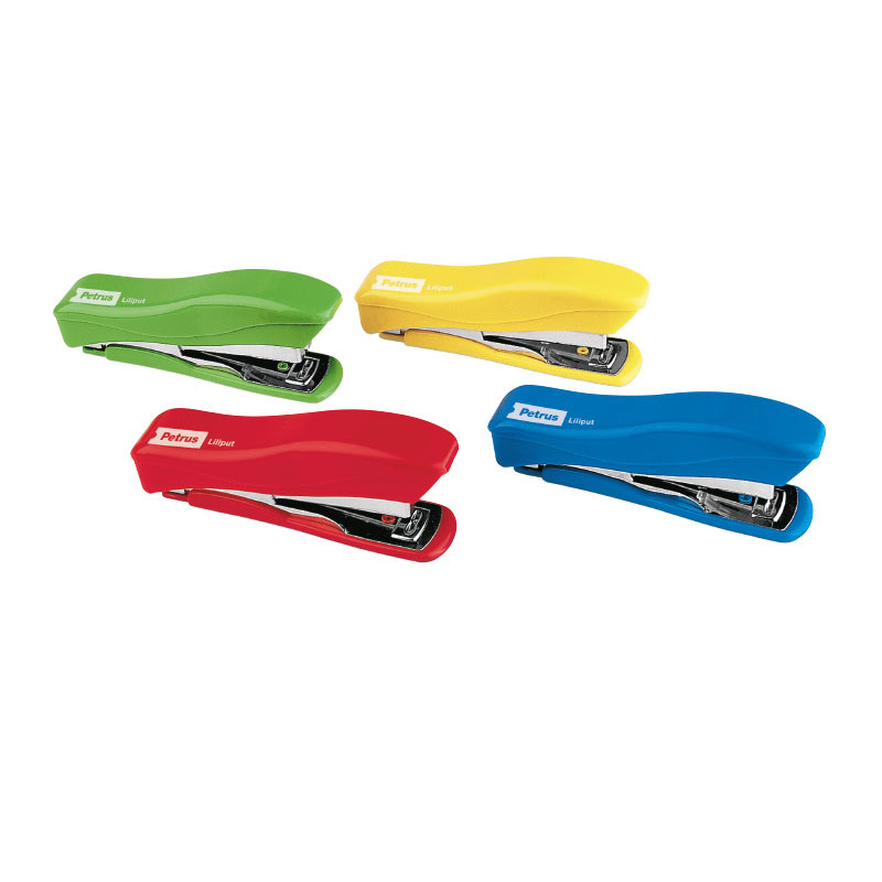 Grapadora liliput Bolsillo Petrus 200 Plástico Surtido 12 hojas