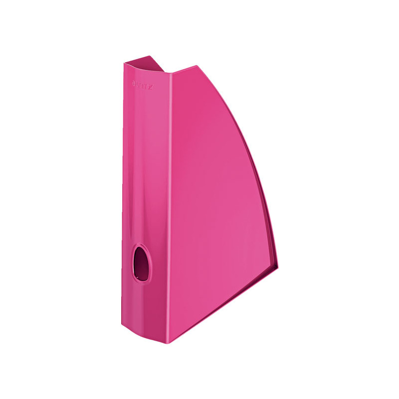 Revistero Leitz Wow Fucsia metalizado